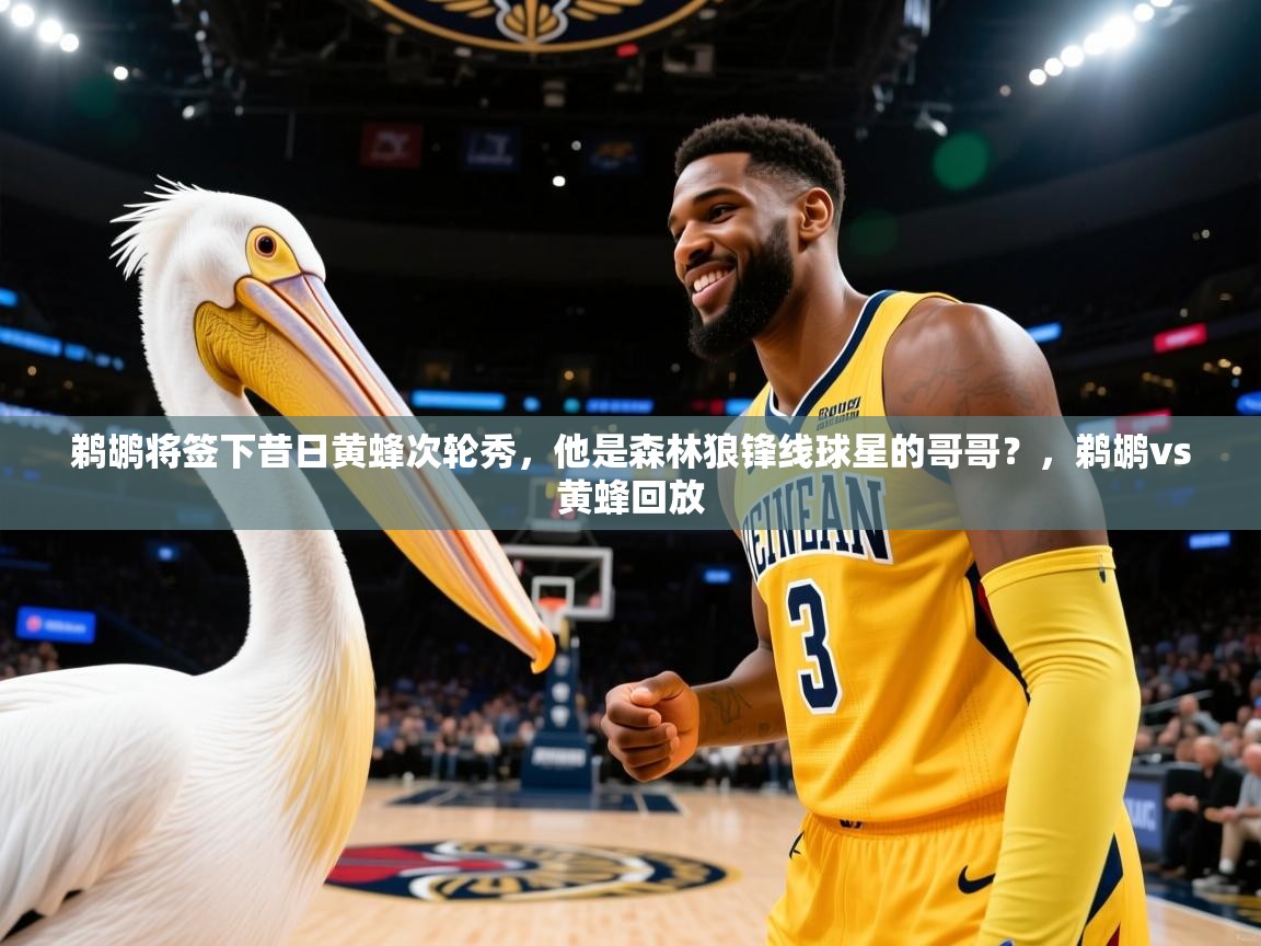 问鼎体育在线-鹈鹕将签下昔日黄蜂次轮秀，他是森林狼锋线球星的哥哥？，鹈鹕vs黄蜂回放  第2张